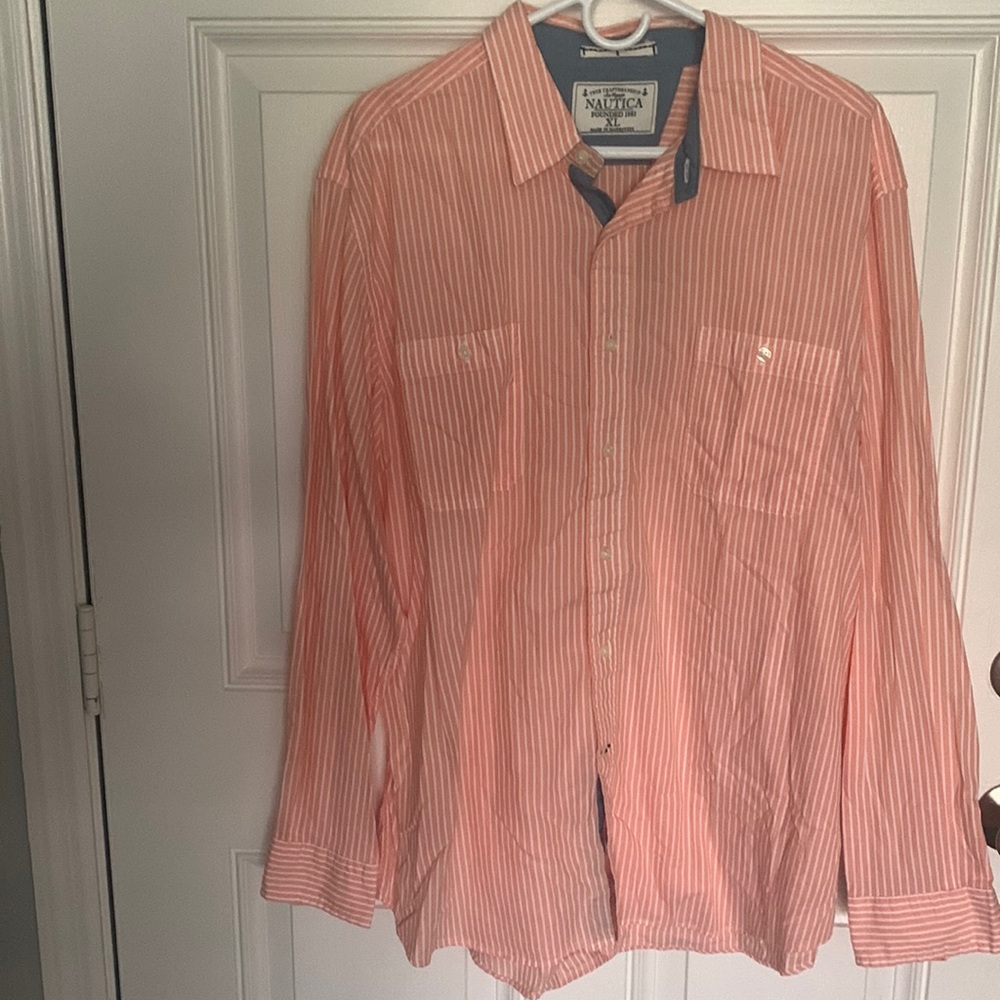 Nautica Long Sleeve Polo